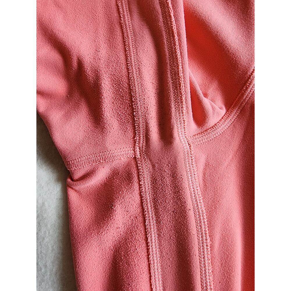 Lululemon Align High Rise Pant Size 10 Full Length Pink Coral Nulu Gym Yoga - Picture 6 of 6